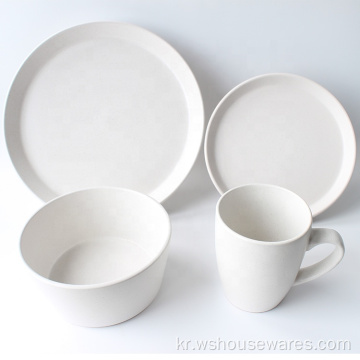 뜨거운 판매 16pcs Dinnerset 컬러 유약